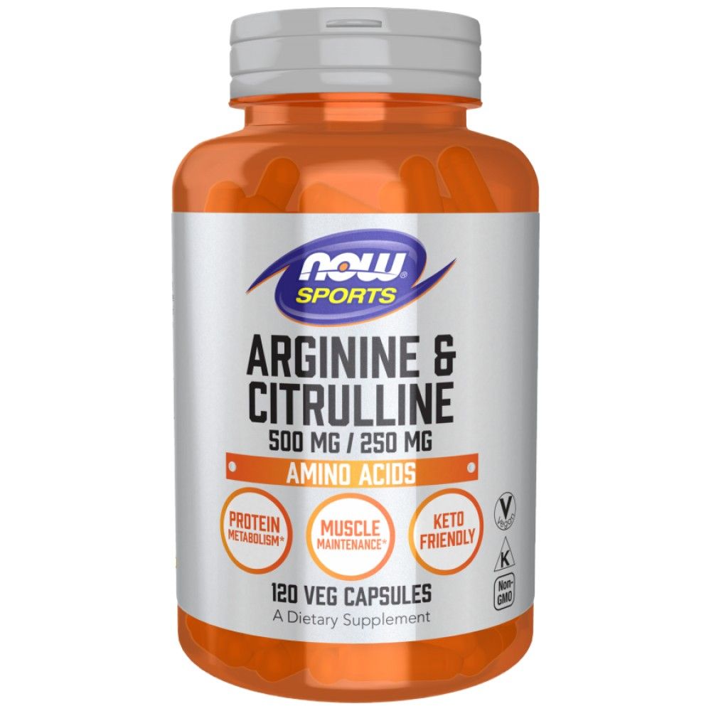 Arginin i citrulin - 240 kapsula