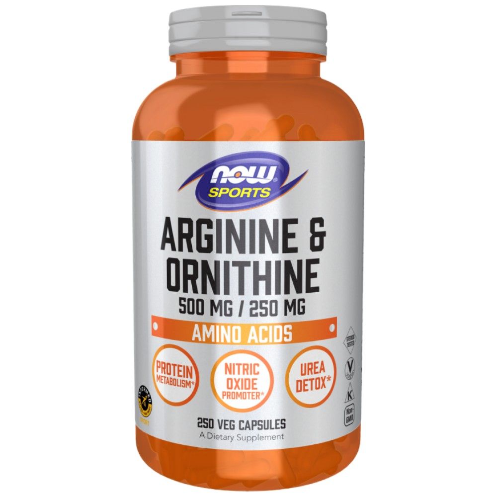 Arginin/ornithin 500/250 mg - 250 kapsula