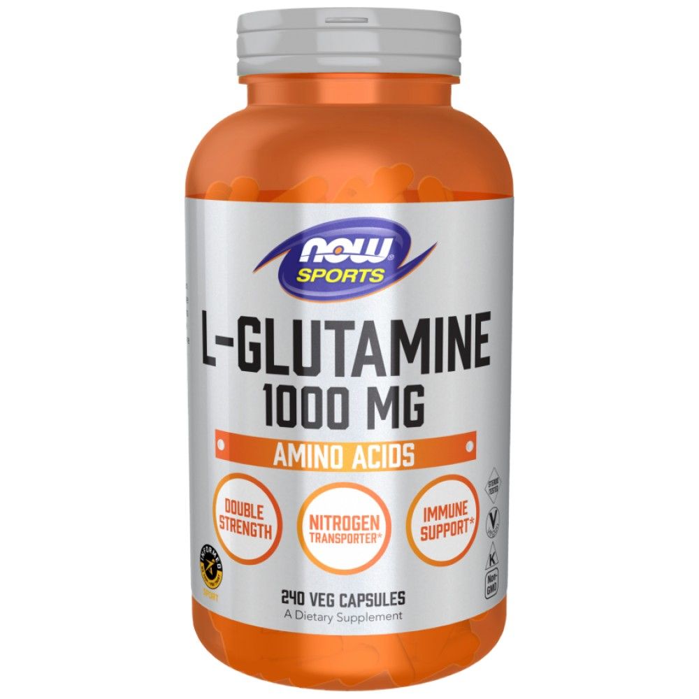 L -glutamin 1000 mg - 240 kapsula