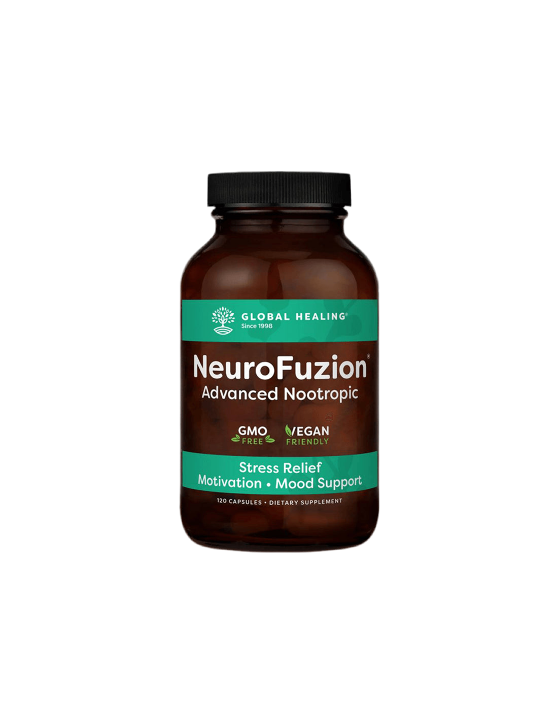 Neurofuzion® - Herbs and minerals against stress and tension, 120 capsules Global Healing - Nutra Best Europe