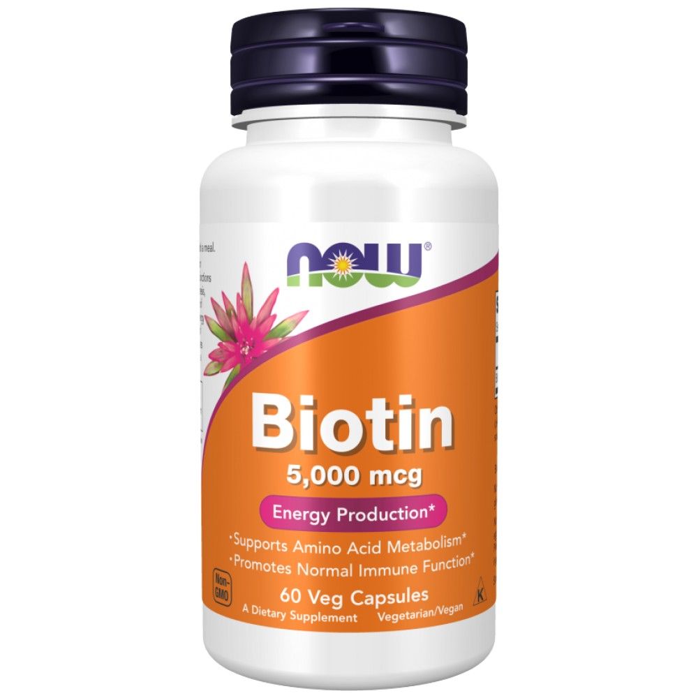 Biotin 5000 mcg - 60 kapsula