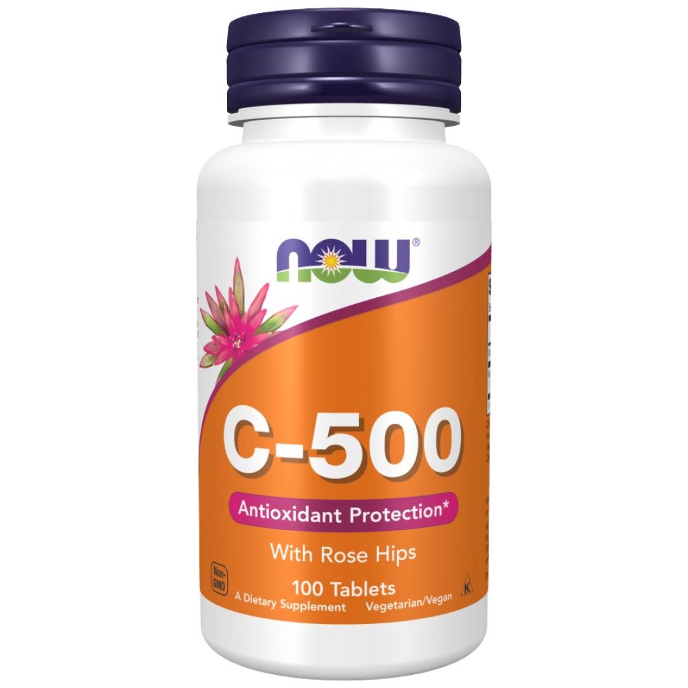 Vitamin C -500 s ružičastim kukovima - 100 tableta