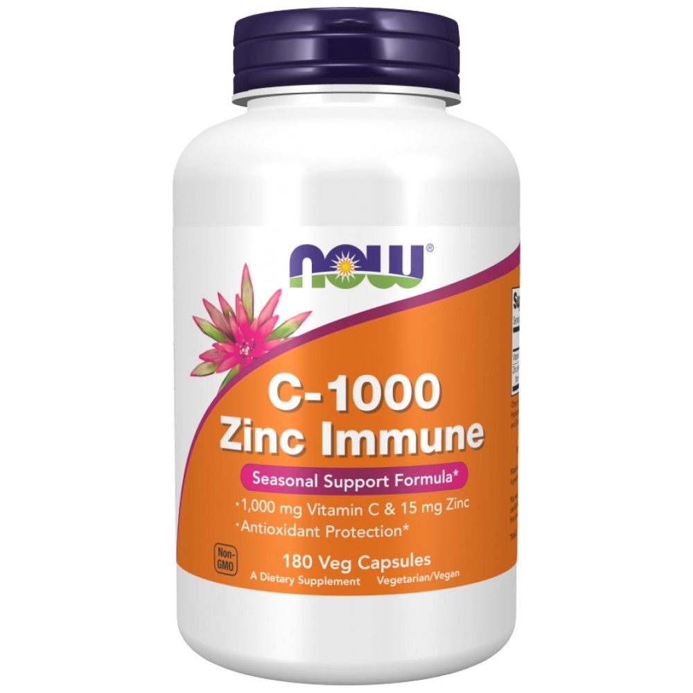 C-1000 cink imuni | Vitamin C + cink bisglicinat - 180 kapsula