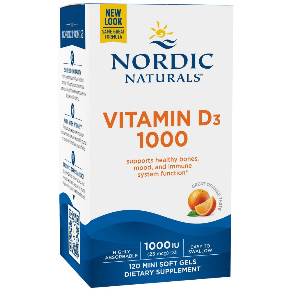 Vitamin D3 1000 IU - 120 gel kapsula