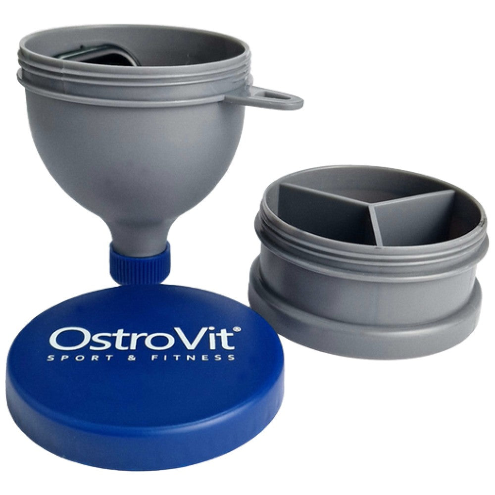 <tc>OstroVit</tc> Plastični lijevak | Lijevak s kutijom za vitamine