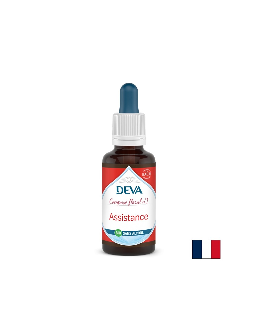 Prva pomoć, cvjetne esencije, Bachove metode kapi br. 1 (bez alkohola), 30 ml