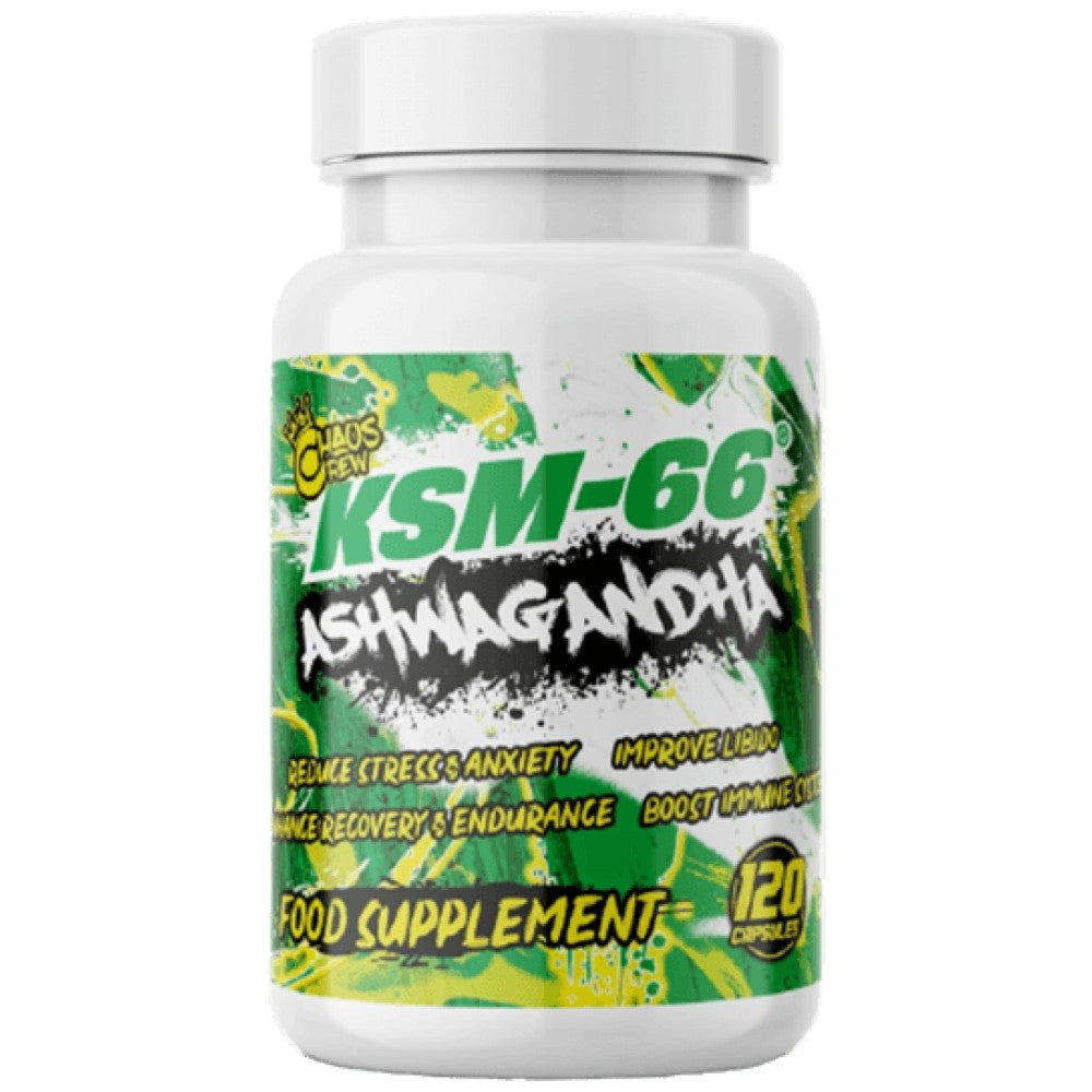 KSM 66 Ashwagandha 600 mg - 120 kapsula