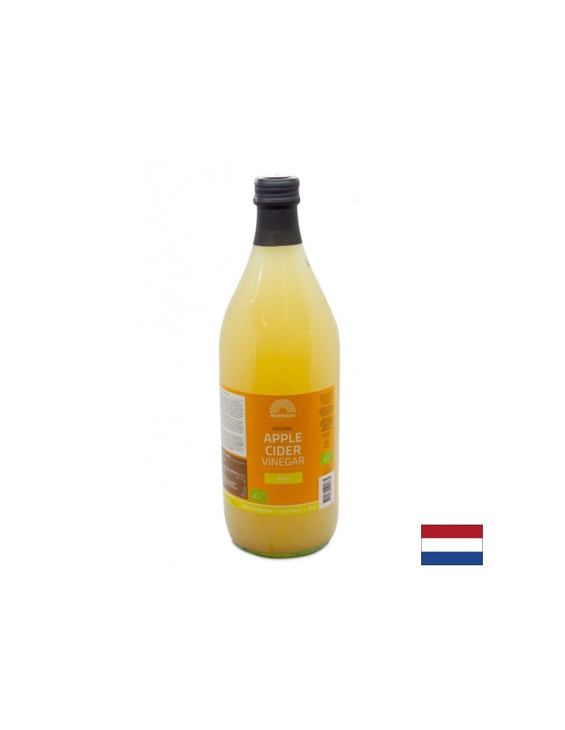 Jabučni ocat - nefiltrirani, organski, 1 L