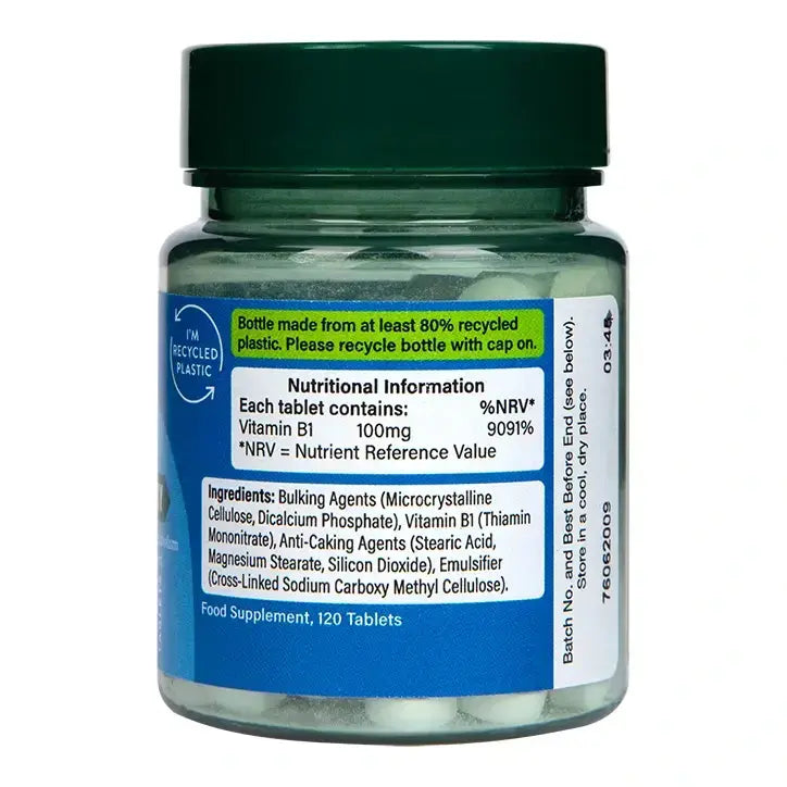 Vitamin B1 (Vitamin B1) 100 mg 120 tableta HOLLAND & BARRETT