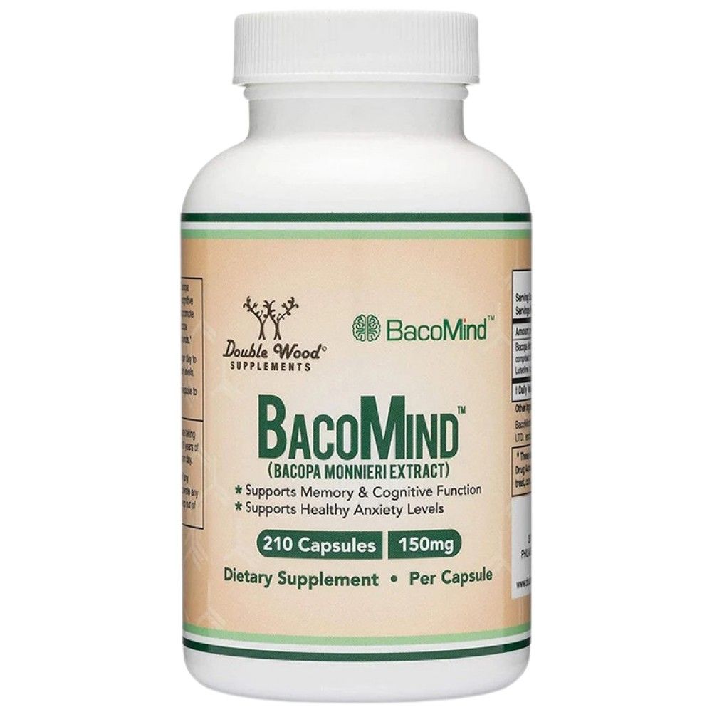 Bacopa Bacomind ™ - 210 kapsula