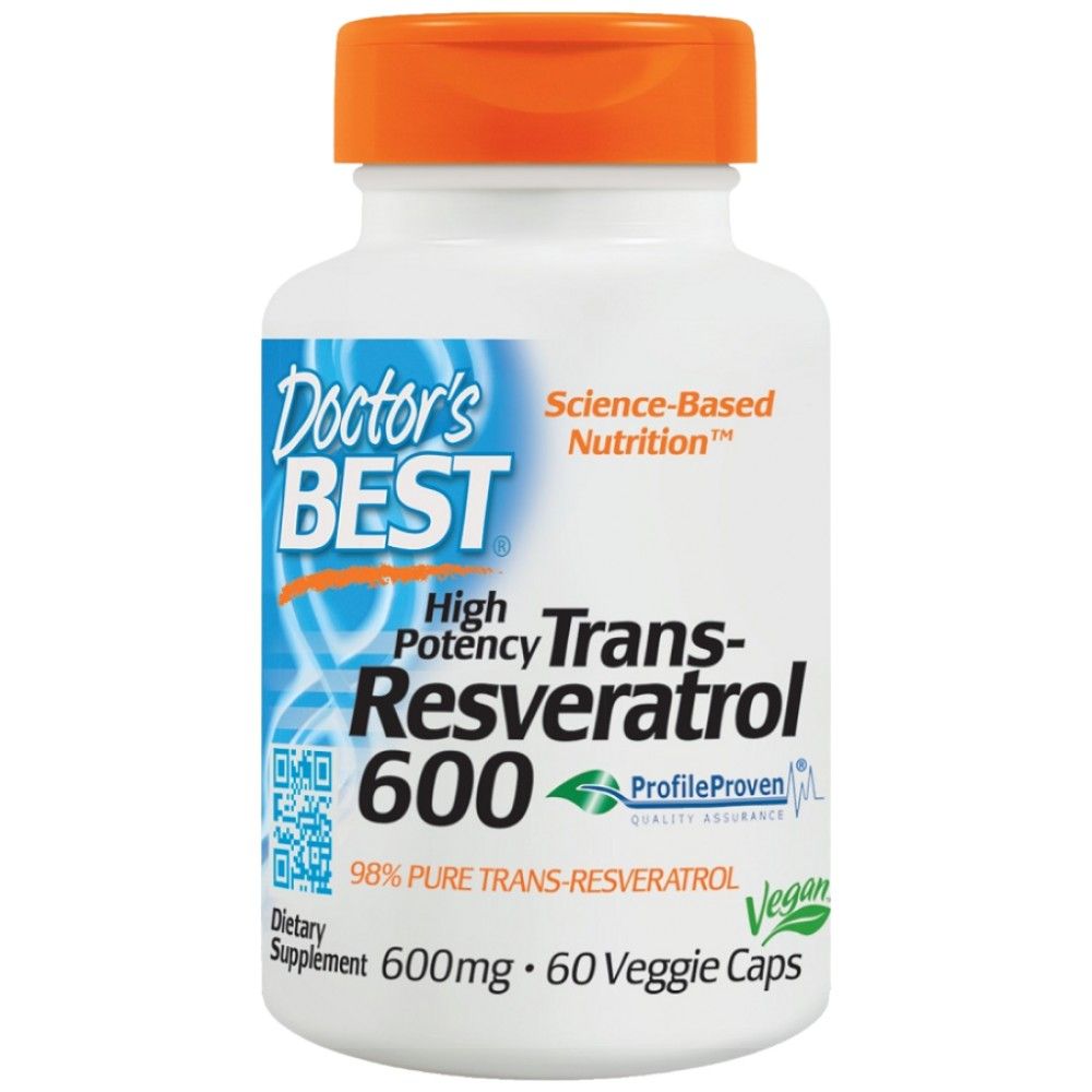 Trans -resveratrol 600 mg - 60 kapsula