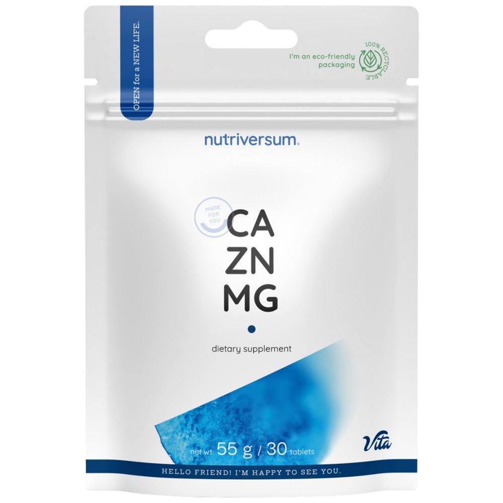 Ca/zn/mg | Formula cinka kalcija magnezija - 30 tableta