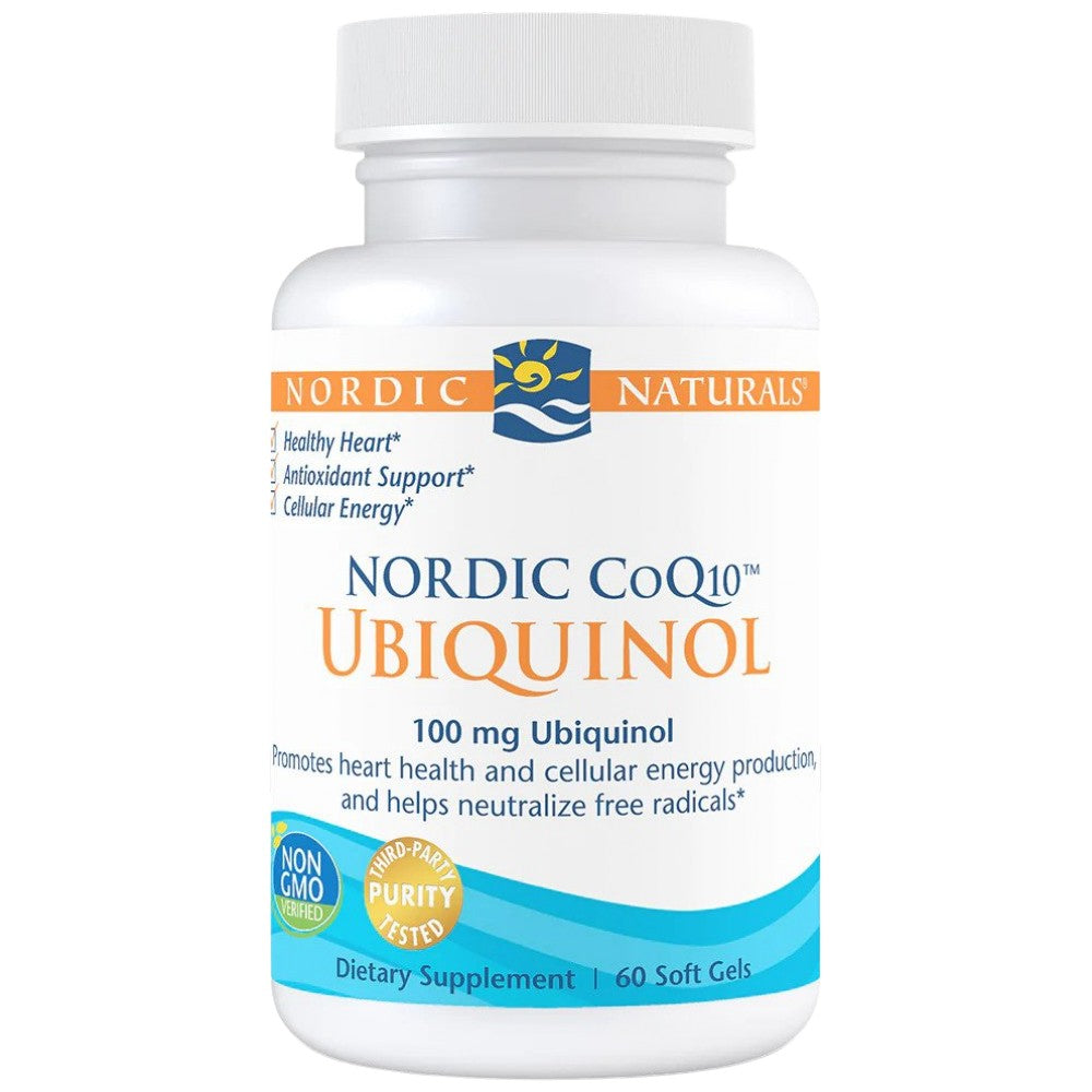 Nordic CoQ10 Ubiquinol 100 mg - 60 gel kapsula