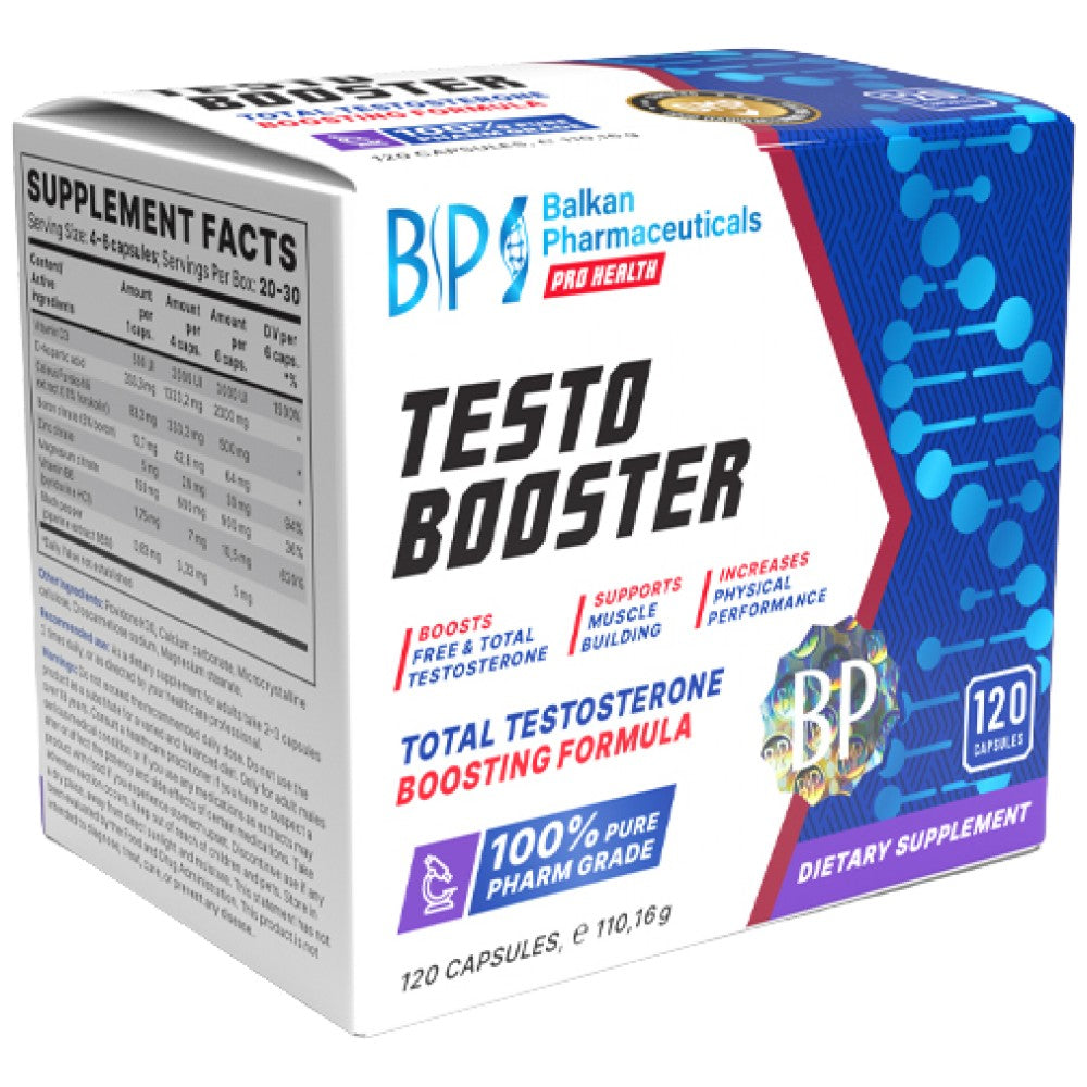 Testo Booster - 120 kapsula