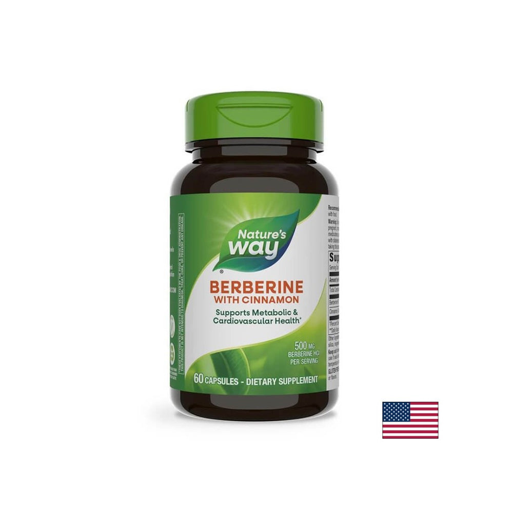 BERBERINE + CIMNAMON - Uravnotežavanje šećera u krvi i metabolička potpora, 60 kapsula