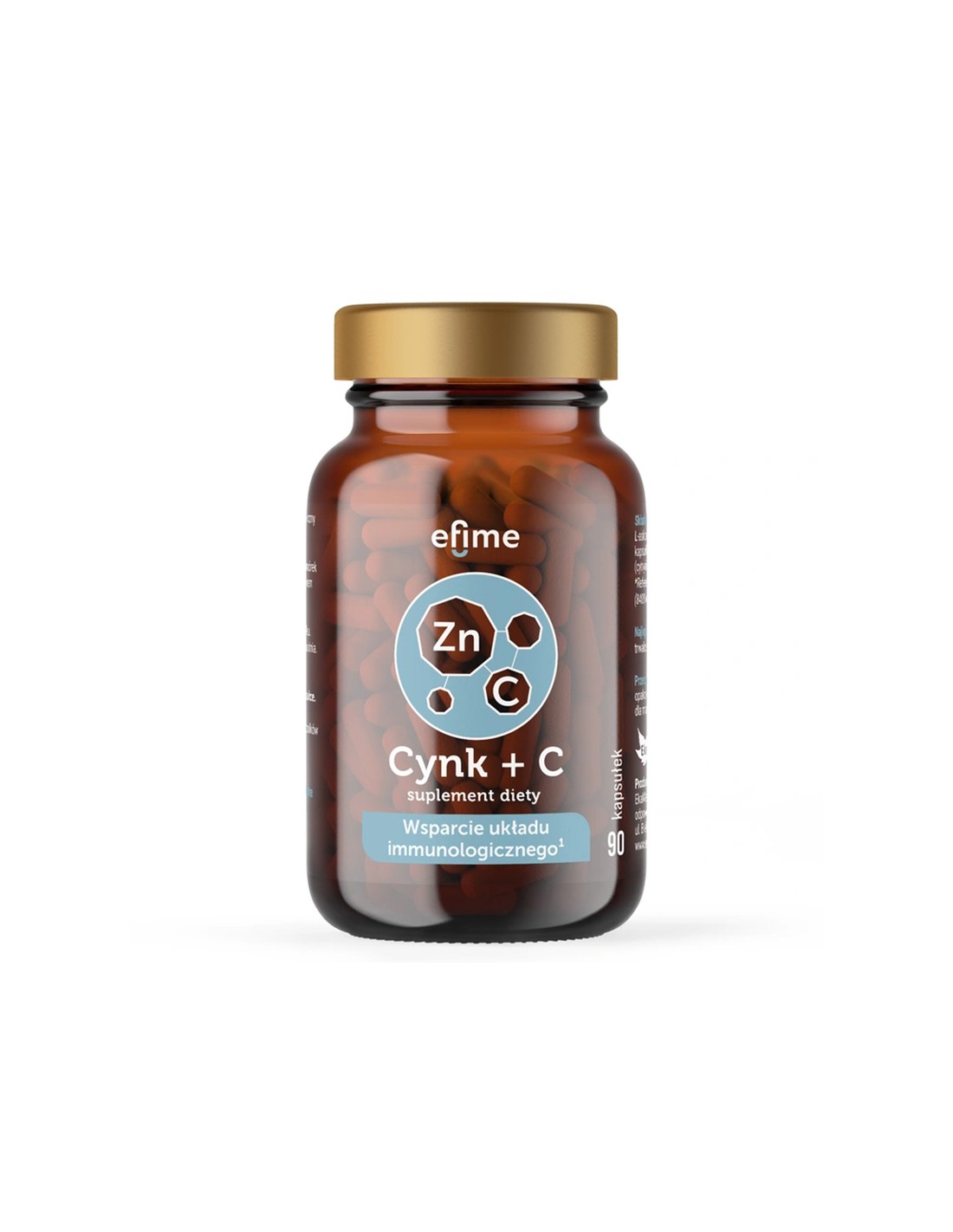 Imunitet - Cink 10 mg + vitamin C 300 mg Efime x 90 kapsula