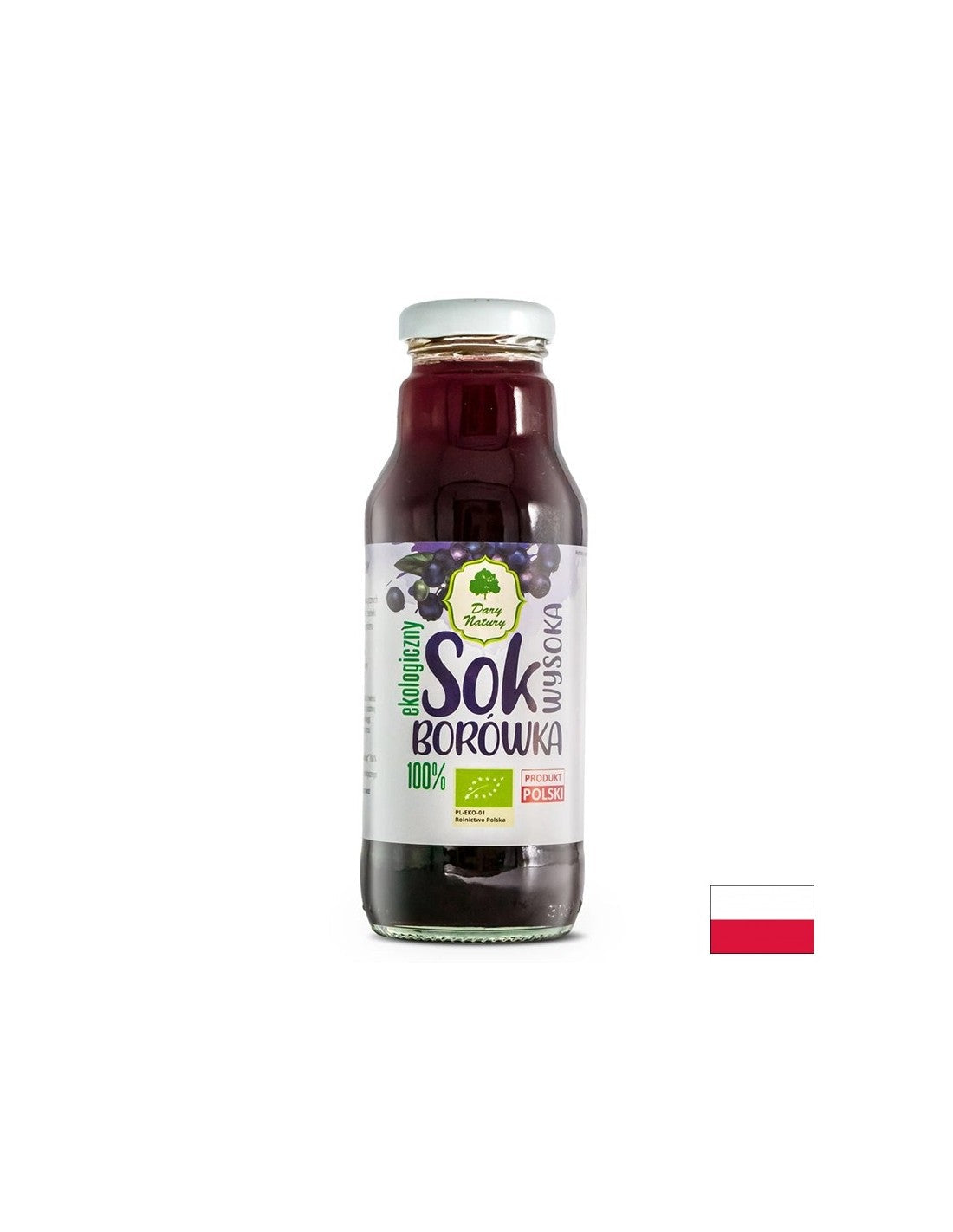 100% američki sok od borovnice Bio, 270 ml <tc>Dary Natury</tc>