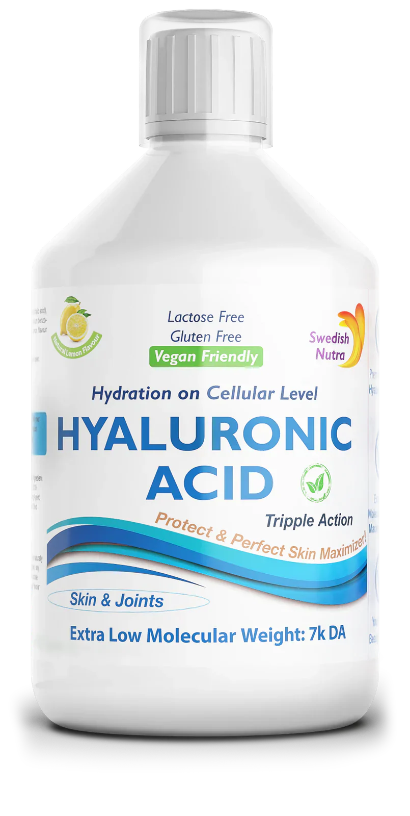 Tekuća hijaluronska kiselina 100 mg - prehrana na staničnoj razini - 500 ml