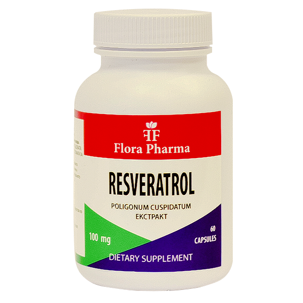 RESVERATROL 100 mg /60 kapsula, 60 doza/ FLORA PHARMA