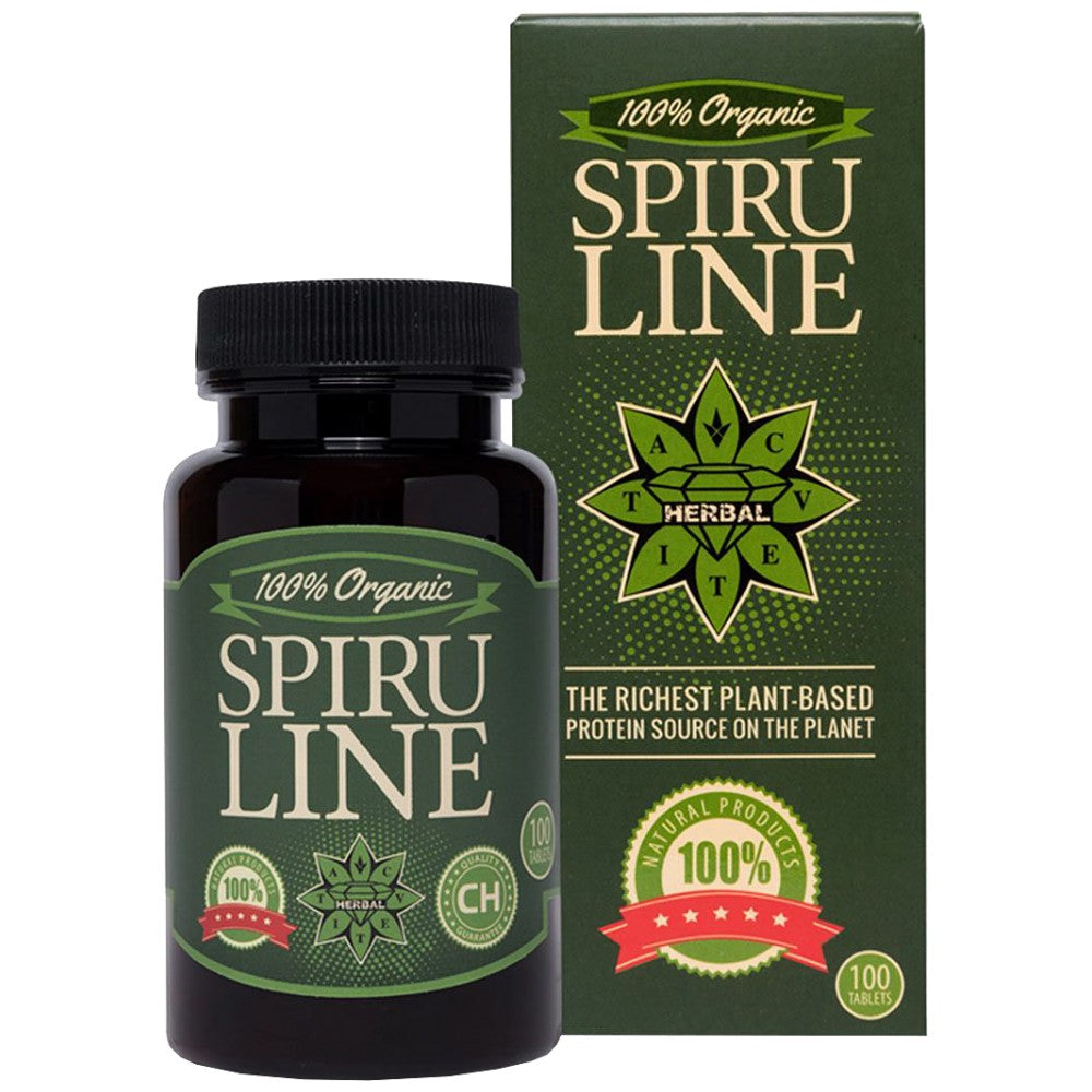 100% organska spirulina - 100 tableta
