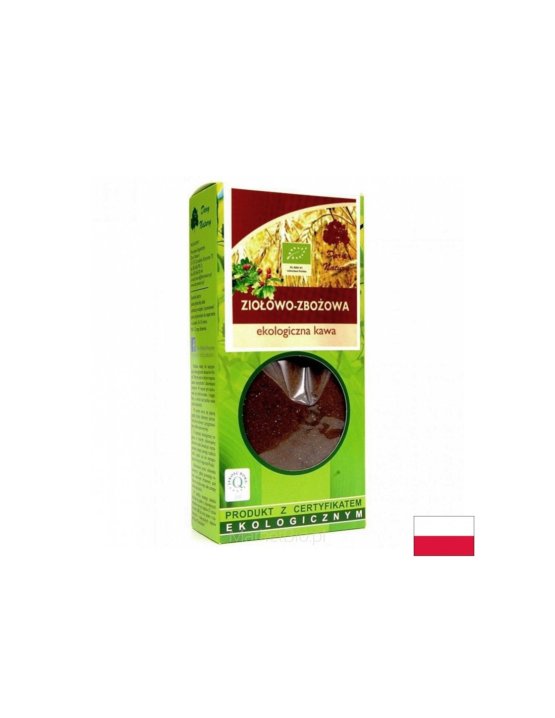Biljna kava od zrna i bilja Bio, 100 g <tc>Dary Natury</tc>