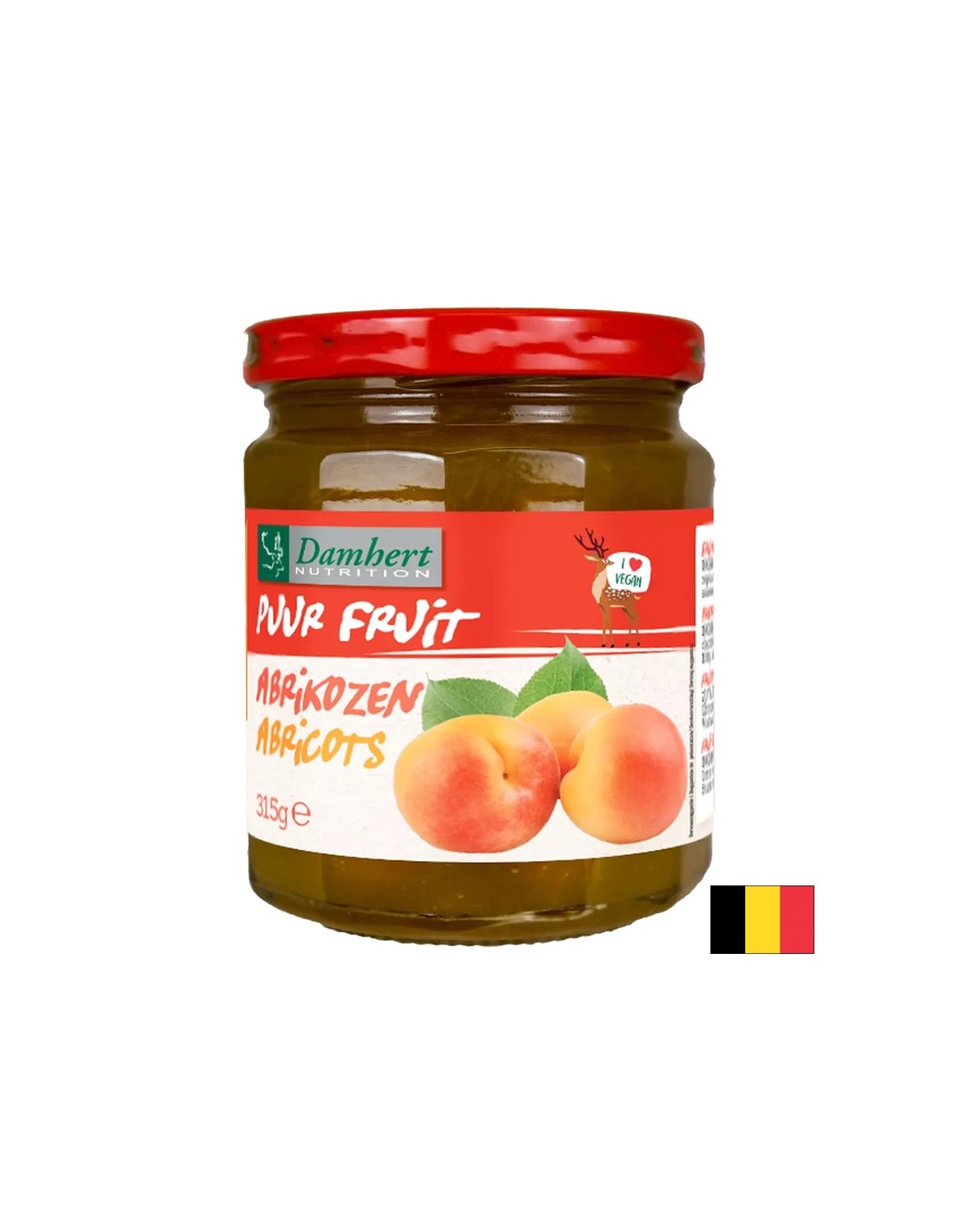 100% džem od marelice (bez šećera), 315 g