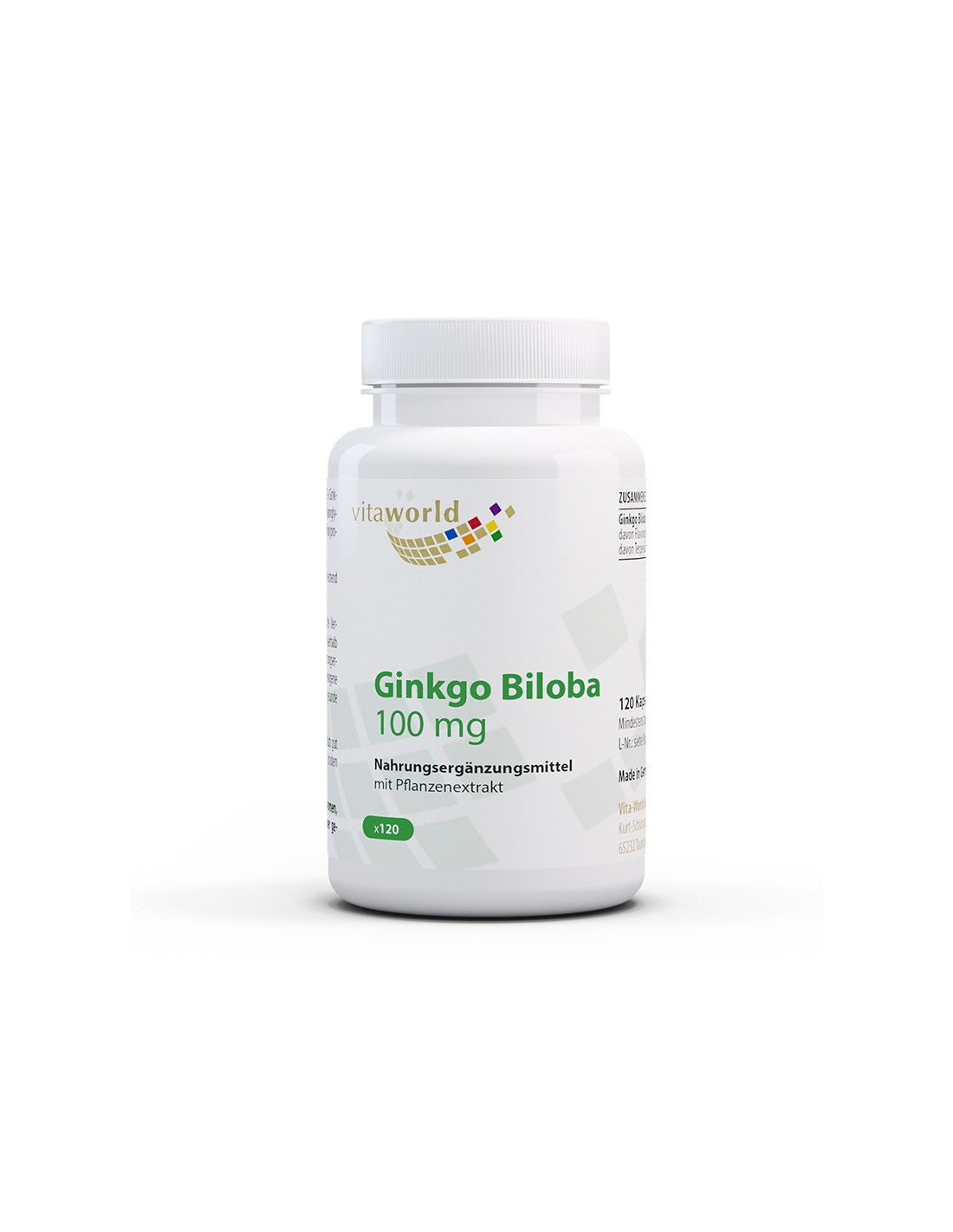 Pamćenje i koncentracija - Ginkgo Biloba, 100 mg x 120 kapsula