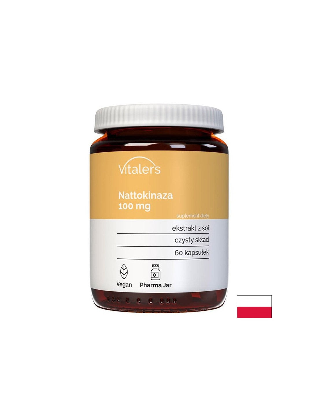 Tromboza i poremećena cirkulacija - Nattokinase, 100 mg x 60 kapsula