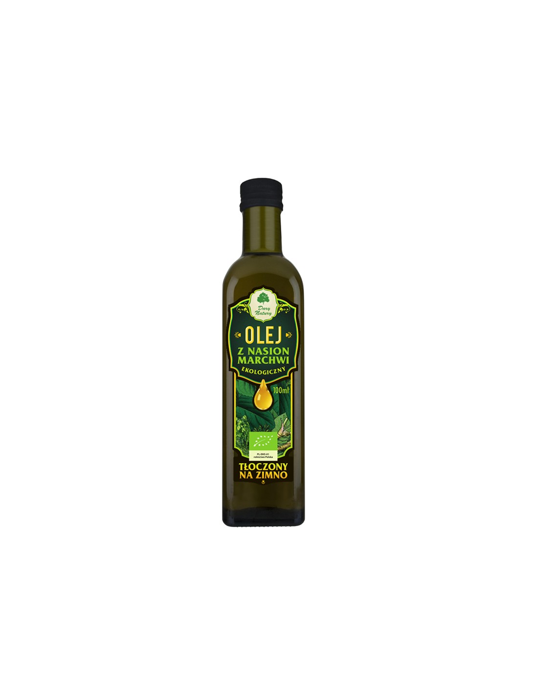 Organsko ulje sjemenki mrkve, 100 ml