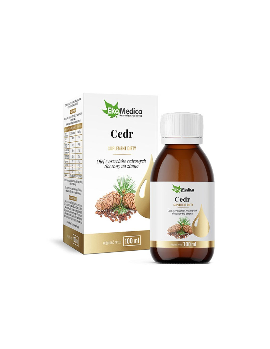 Hladno prešano ulje pinjola, 100 ml