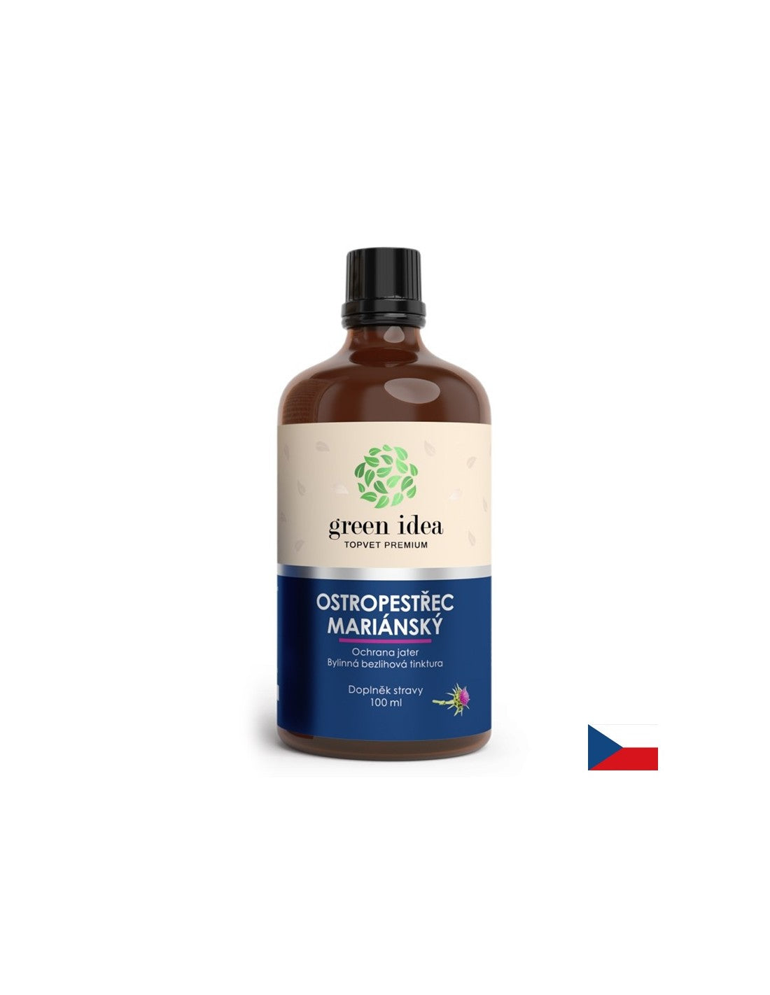 Zdravlje jetre - Mliječni čičak, 100 ml tinkture (bez alkohola)