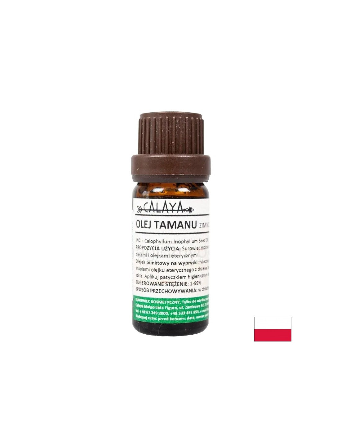 Tamanu hladno prešano ulje, 100 ml