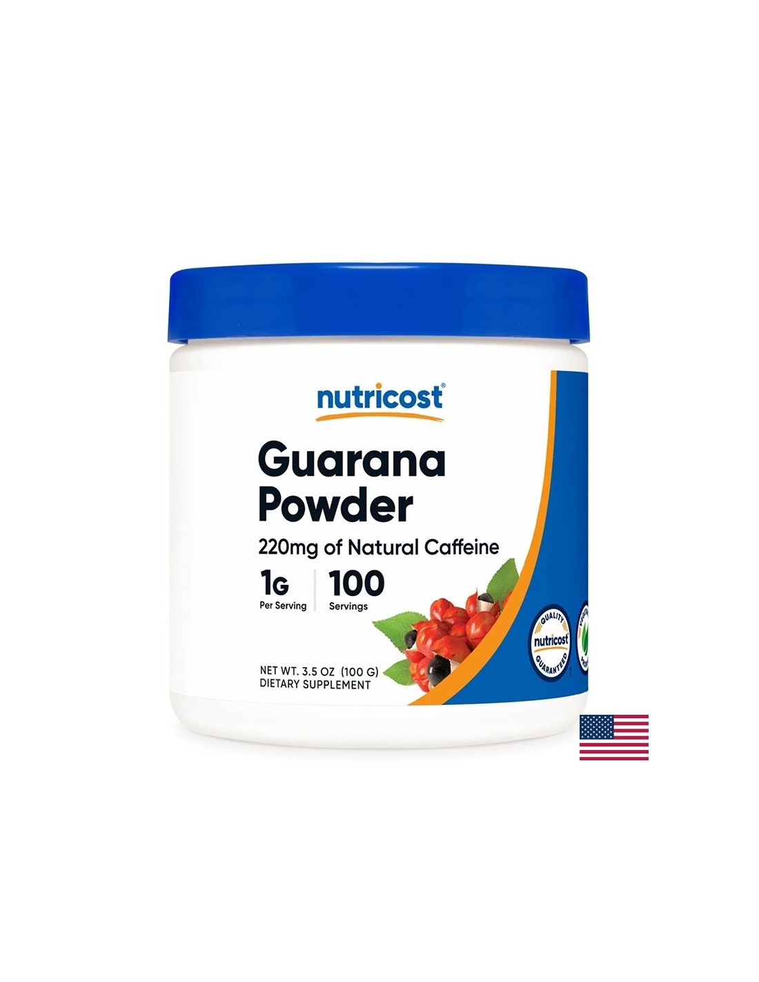 Smanjenje tjelesne težine - Guarana, 1000 mg x 100 g u prahu