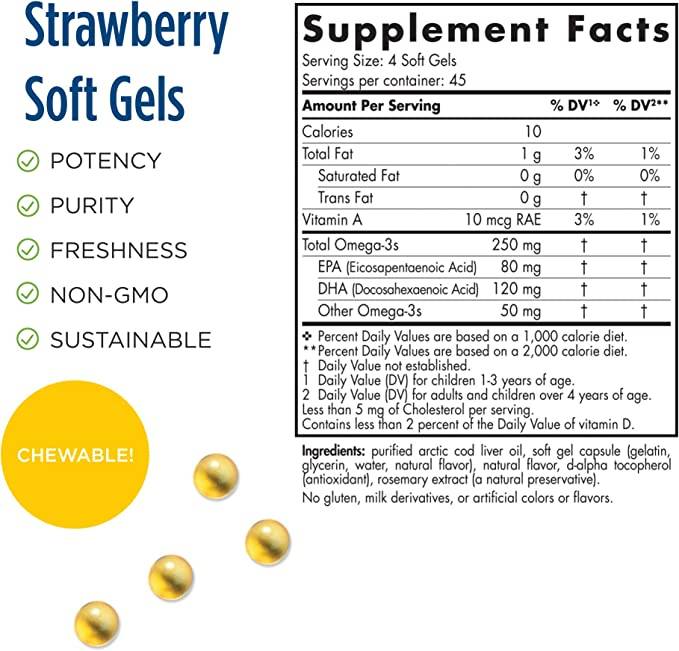 DHA Junior 250 mg - 180 gel kapsula