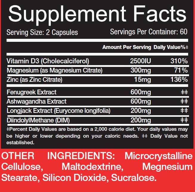 Test Booster 120 kapsula