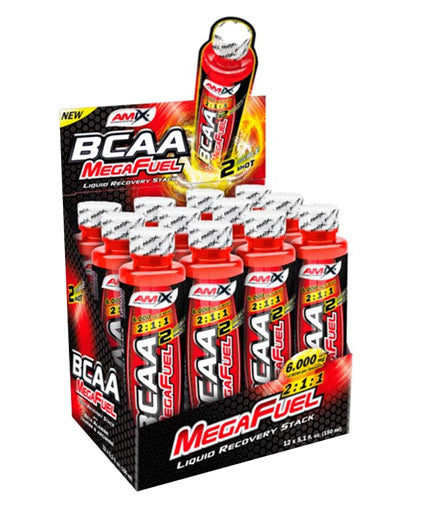 BCAA Megafuel 6000/150ml./12 amp. - 1800 kg