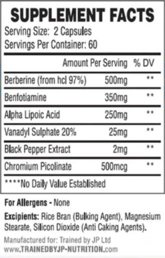 U sigurnosti | s berberinom i benfotiaminom - 120 kapsula