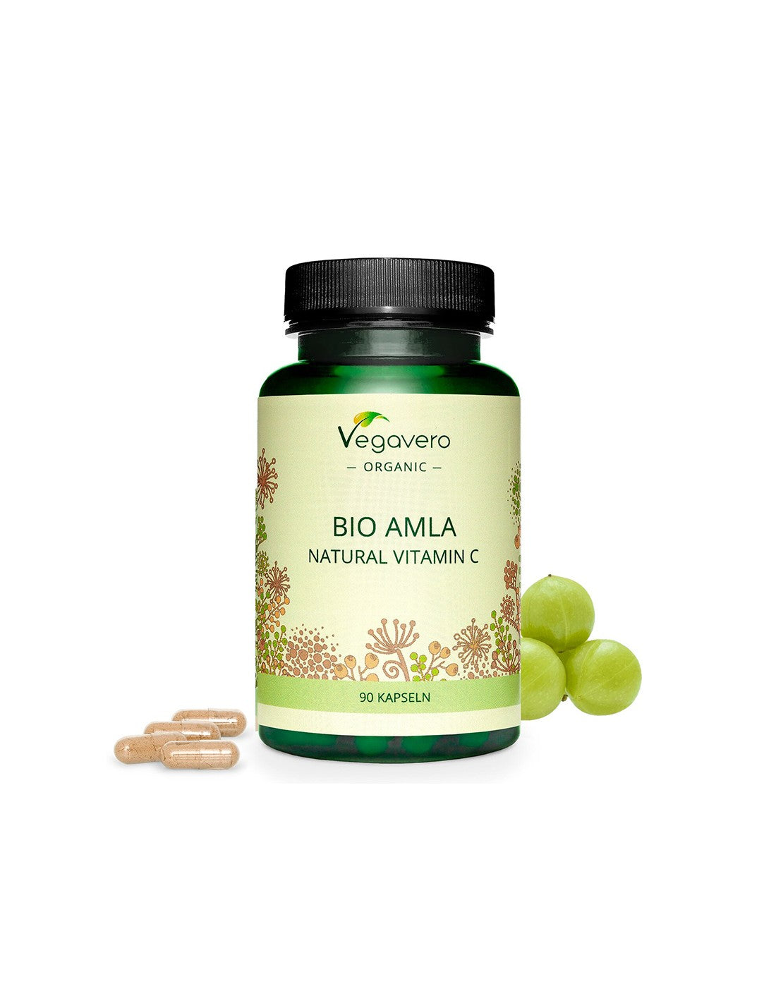 Prirodni vitamin C - Amla Bio, 120 kapsula <tc>Vegavero</tc>