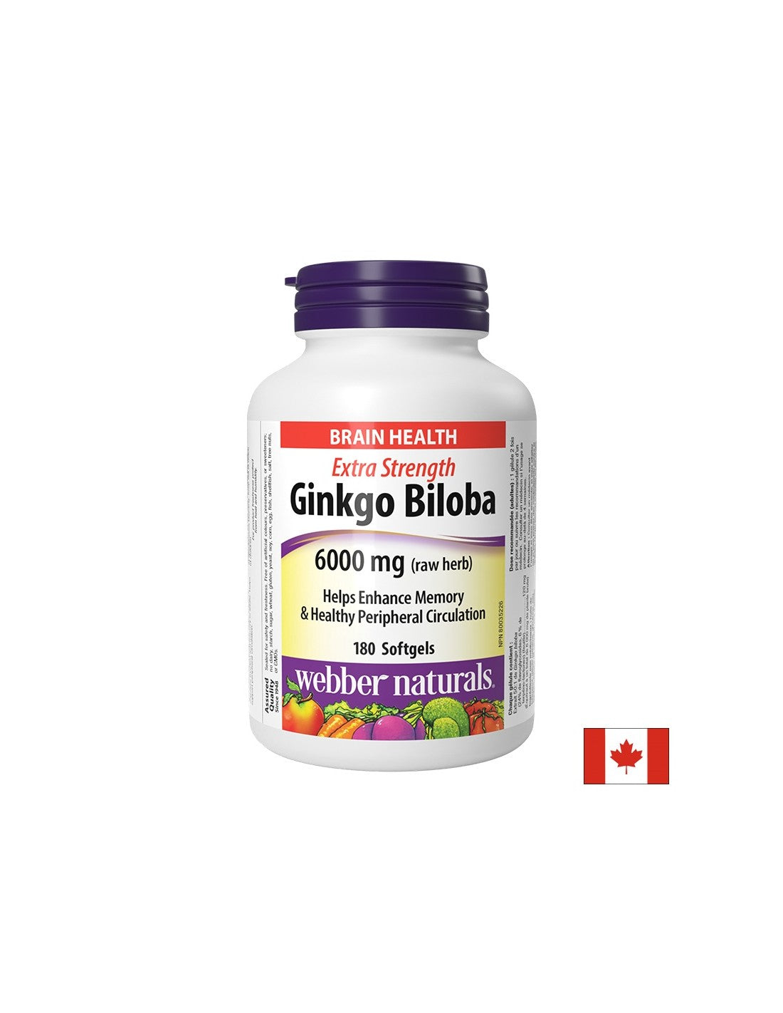 Pamćenje i koncentracija - Ginkgo Biloba, 120 mg x 180 mekih kapsula