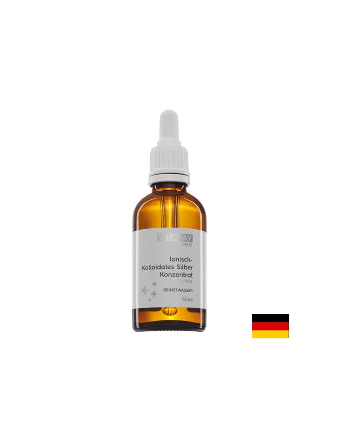 Koncentrat ionskog koloidnog srebra 1200 PPM, 50 ml