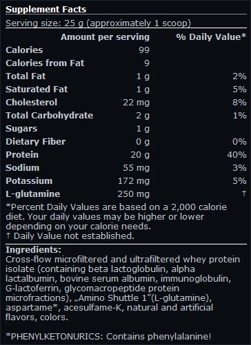 100% izoliranje sirutke 0,700 kg