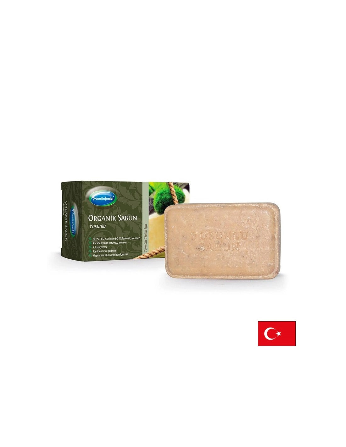 Sapun s maslinovim uljem i spirulinom (kosa i koža) - Dubinsko čišćenje i svježina, 125 g