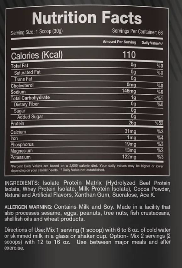 Premium izolat proteinska matrica 1996 grama
