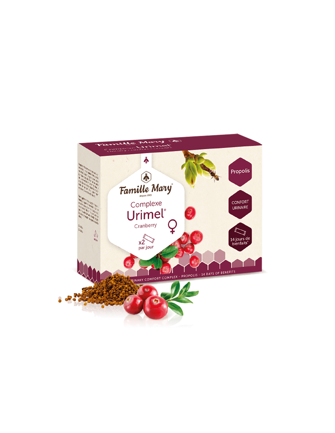 Urinary Comfort Complex s brusnicom i propolisom, 14 doza