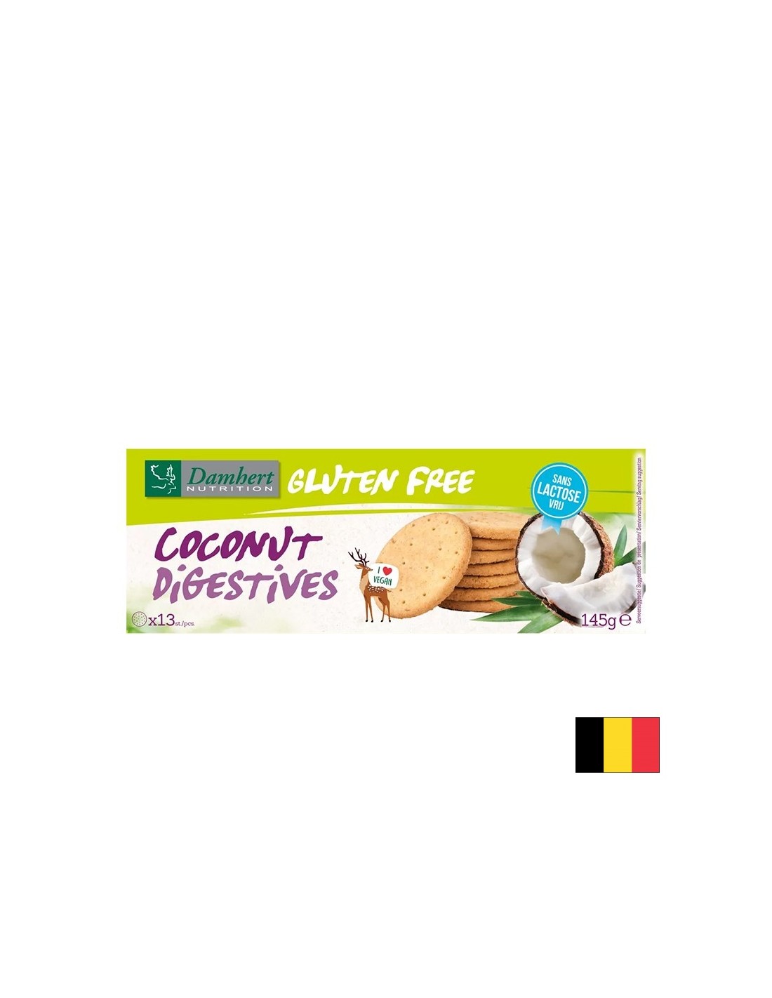 Kokos keksi (bez glutena i laktoze), 145 g