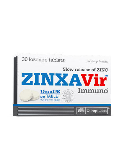 Cink 15 mg/ZINXAVir Immuno 30 tableta za žvakanje <tc>Olimp</tc>
