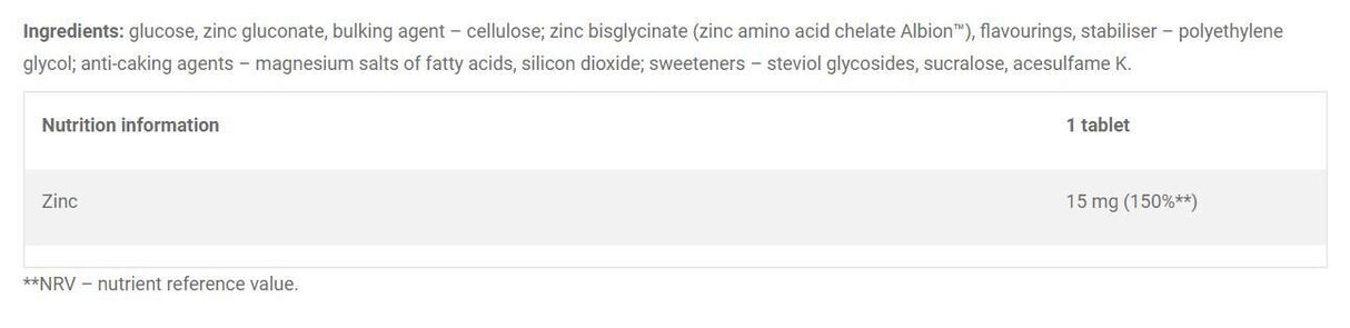 Cink 15 mg/ZINXAVir Immuno 30 tableta za žvakanje <tc>Olimp</tc>