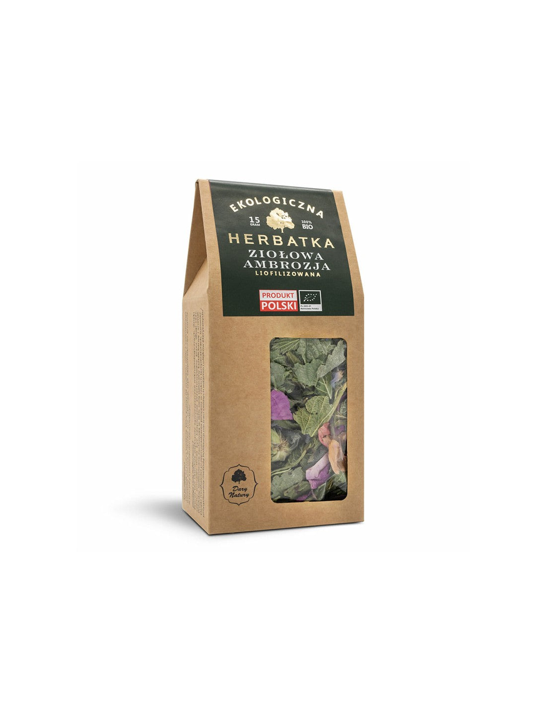 Liofilizirani biljni čaj Ambrosia Bio, 15 g <tc>Dary Natury</tc>