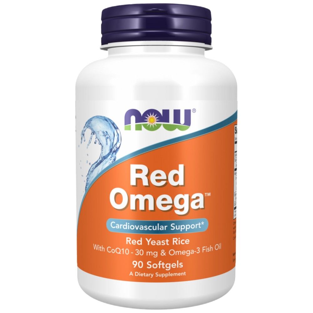 Red omega ™ | Crveni kvasac riža - 90 Softgels