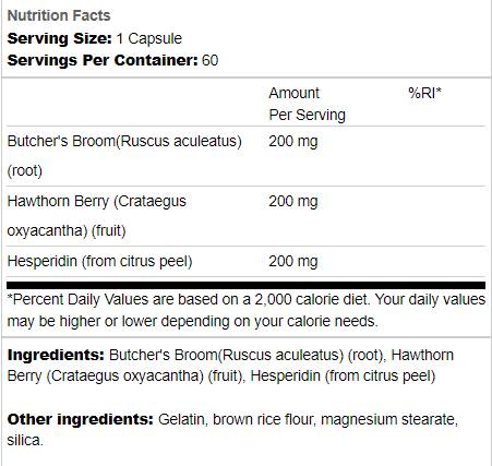 Biljna cirkulacijska njega 60 kapsula